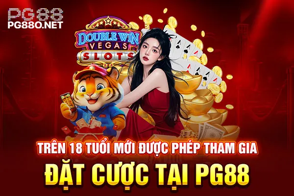 Trên 18 tuổi mới được phép tham gia đặt cược tại PG88